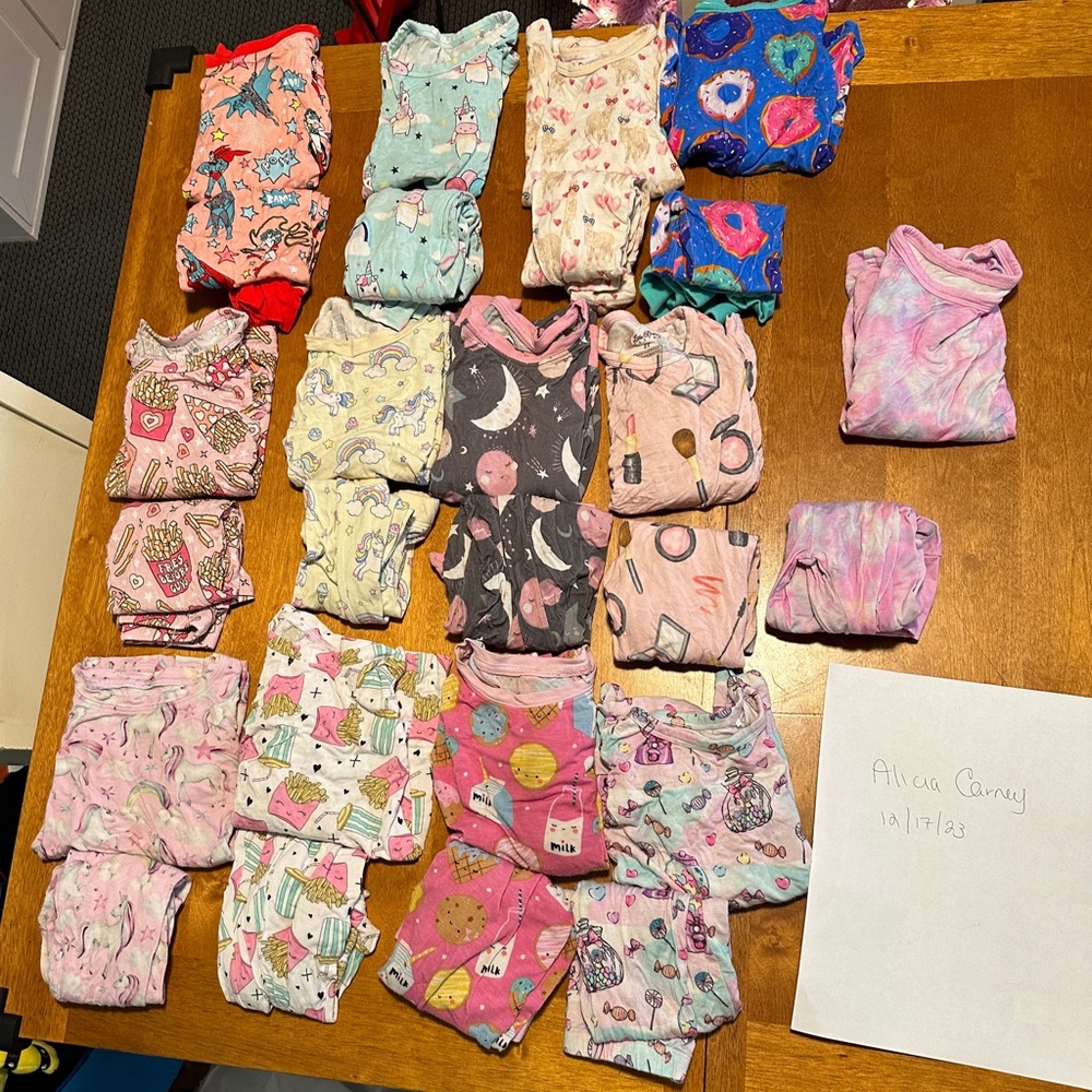 Bamboo pajamas size 2T